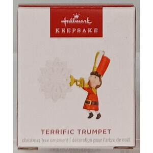 2024 Hallmark Keepsake Terrific Trumpet Miniature Ornament